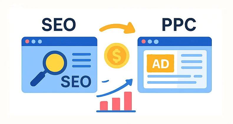 Seo vs ppc, seo, ppc, ppc vs seo, organic seo vs ppc, ppc advertising, seo vs. ppc,